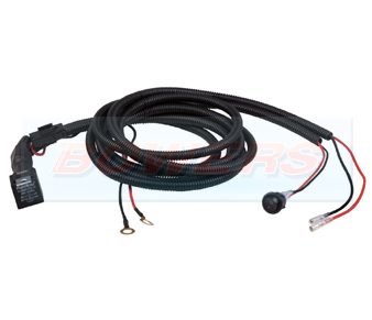 OSRAM LEDriving AX 1LS 1x 12v LED Light Bar Wiring Kit - H Bowers